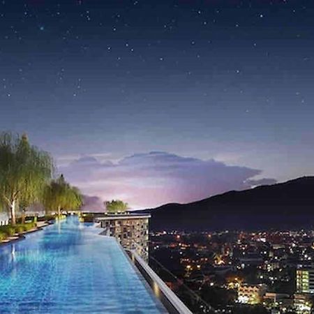 Astra Sky River无边泳池奢华温馨97㎡大三卧山景套房 Apartment Chiang Mai Ngoại thất bức ảnh